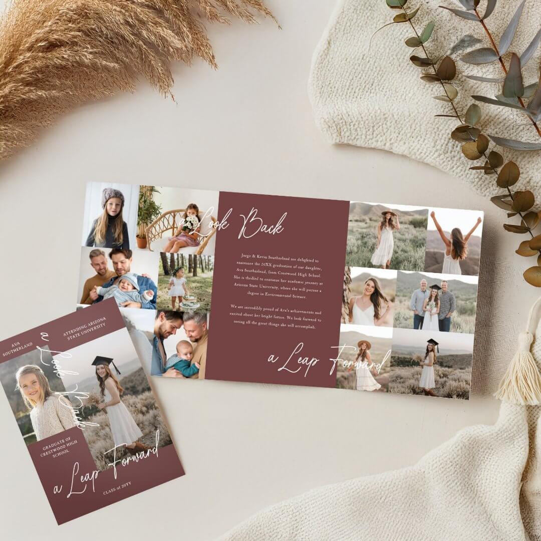 https://www.zazzle.com/graduation_party_then_now_grad_photo_collage_tri_fold_announcement-256016603388547249
