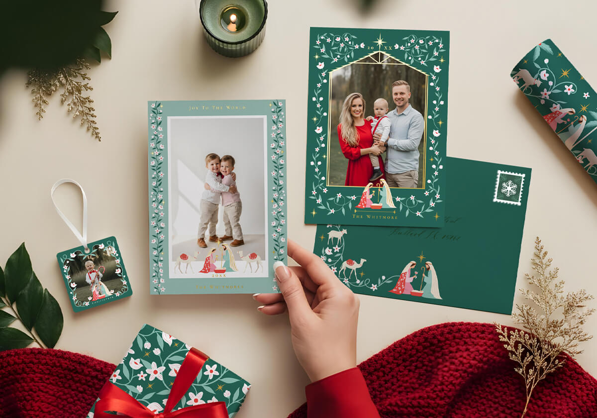 Bethlehem Nativity Christmas Cards, Ornaments & Gifts Collection By Moodthology Papery