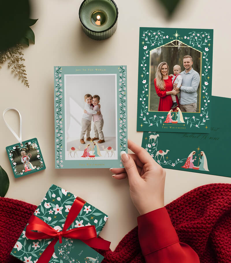 Light of Bethlehem Nativity Christmas Collection By Moodthology Papery