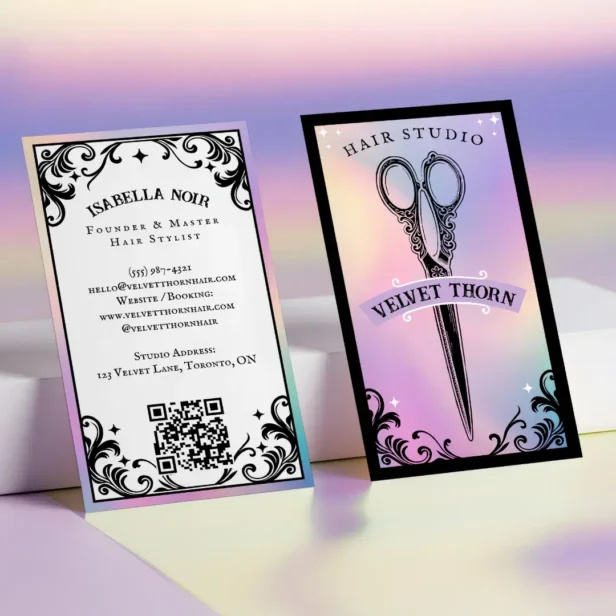 iridescent holographic business cards Holographic PVC Cards – Sunshine Laser Supplies main image 1