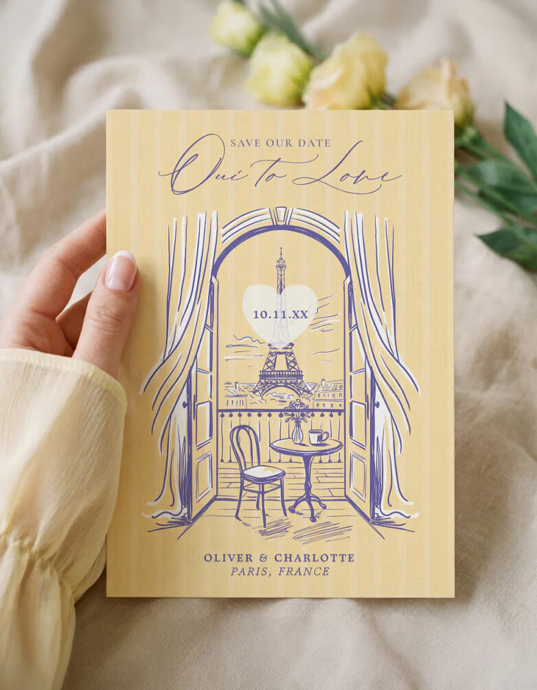 Wedding Save The Date Invitations By Moodthology Papery