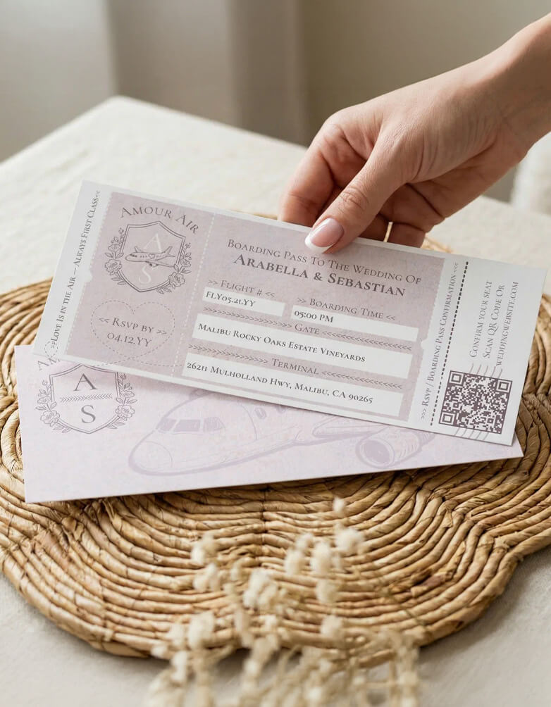 Wedding Invitations By Moodthology Papery