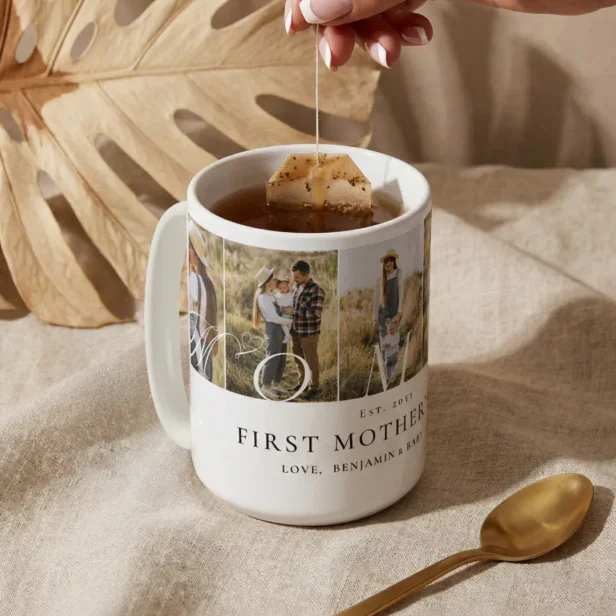 Mommy Photo Collage First Mother's Day Keepsake Coffee Mug