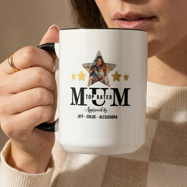 Mother’s Day 5 Star Mum Review Top Rated Mum Photo Mug
