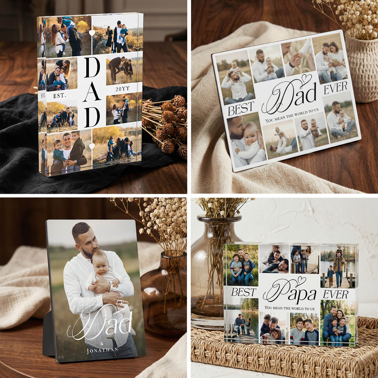 SENTIMENTAL BEST PERSONALIZED FATHER’S DAY PHOTO KEEPSAKES & PERSONALIZED HOME DÉCOR GIFTS BEST PERSONALIZED FATHER’S DAY GIFTS FOR 2026