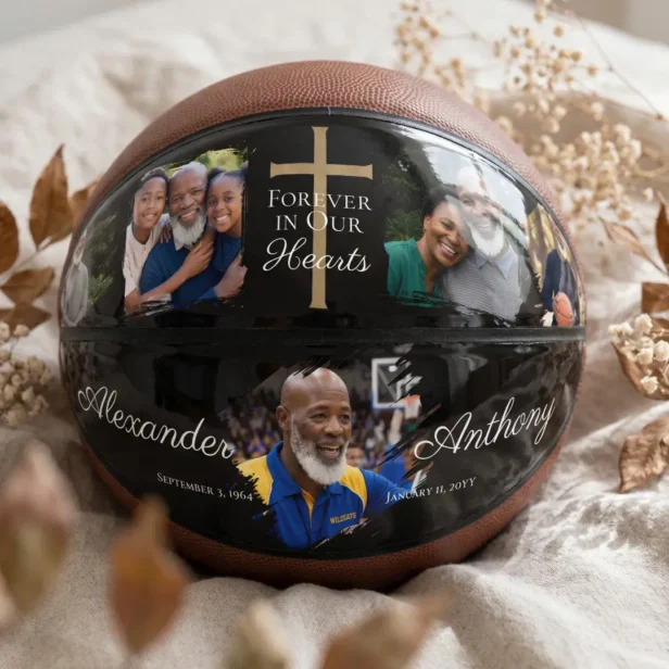 Sport Memorial Photo Keepsake Keepsake Cross Basketball